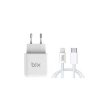 Bix BX-CL20TA Hızlı Şarj Adaptörü + 3A USB-C'den Lightning Kablo