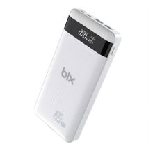 Bix PB202 20000 mAh 45 Watt 2 USB Ve Type-C Hızlı Şarj Destekli LEd Göstergeli Beyaz Powerbank