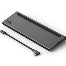 Bix Type-C HDMI VGA DP Ethernet Kart Okuyucu USB Dönüştürücü