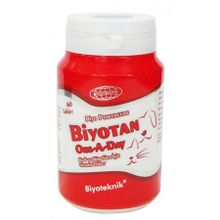 Biyoteknik 60 Tablet Powercure Biyotan One A Day Kedi ve Köpekler için Vitamin Tablet