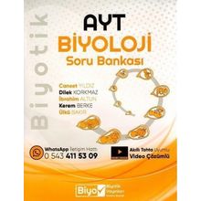 Biyotik Yayınları AYT Biyoloji Soru Bankası