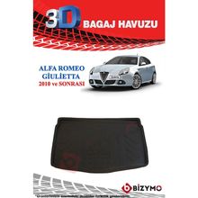 Bizymo Alfa Romeo Giulietta 2010 ve Sonrası 3D Bagaj Havuzu