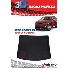 Bizymo Jeep Compass 2017 ve Sonrası 3D Bagaj Havuzu