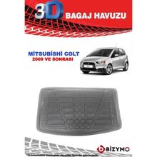 Bizymo Mitsubishi Colt 2009 ve Sonrası 3D Bagaj Havuzu