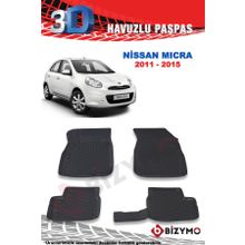 Bizymo Nissan Micra 2011-2015 3D Paspas Takımı