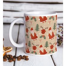 BK 12 Gift Noel Baba Tasarımlı Beyaz Kupa Bardak