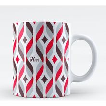 BK 30 Kişiye Özel Çini Motif Tasarımlı Kupa Bardak