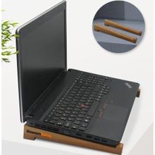 BK Firmalara Özel 50 Adet Logolu Taşınabilir Ahşap Notebook Laptop Standı