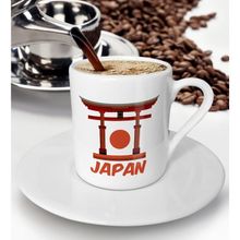BK Gift Beyaz Japan Tasarımlı Türk Kahvesi Fincanı