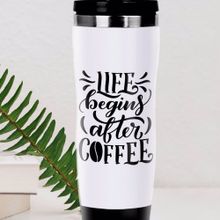 BK Gift Coffee Tasarımlı Çelik Termos Bardak