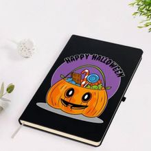 BK Gift Happy Halloween Tasarımlı 11 Siyah Defter