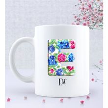 BK Model-23 İsme Özel Hediye Harf Beyaz Kupa Bardak