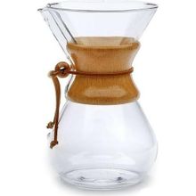 Black Goat Borosilikat Cam chemex 800 ml 6 Cup Kahve Demleme Sürahisi