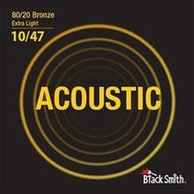 Blacksmith BR-1047 Extra Light 010 - 047 Beyaz Acoustic Tel