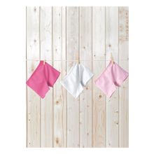 Blackspade 1298 Fuşya Pembe Beyaz 3'lü Paket Kız Çocuk Boxer