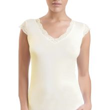 Blackspade 1348 Krem Kadın T-Shirt
