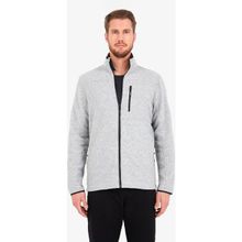 Blackspade 30705 Fermuarlı Gri Melanj Erkek Polar Ceket