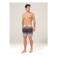 Blackspade 8824 Siyah Beyaz Erkek Şort