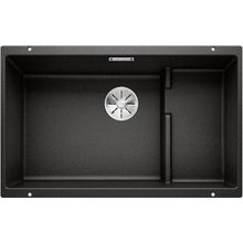 Blanco 700-U Subline Siyah Granit Eviye