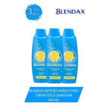 Blendax Kepeğe Karşı Etkili Limon Özlü 3x500 ml Şampuan