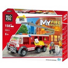 Blocki KB0814 My Fire Brigade Asansörlü 158 Parça İtfaiye Aracı