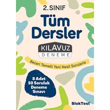 Bloktest Yayınları - 2021-2022 2. Sınıf Tüm Dersler Kılavuz Deneme