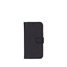 BloominBag Aurel Magna Graphene Black Iphone 16 Pro Magsafe Siyah Uyumlu Wallet Case Deri Telefon Kılıfı