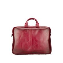 BloominBag Bloomurban Shield 13""- 14"" Crimson Kırmızı Deri Laptop Macbook Çantası