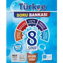 BLT Bulut Yayınları 8. Sınıf Türkçe Soru Bankası Gelişim Serisi