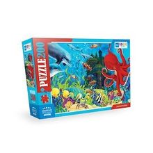 Blue Focus 200 Parça Aquatic Life Deniz Yaşamı Puzzle