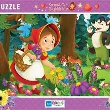 Blue Focus 72 Parça Kırmızı Başlıklı Kız Puzzle
