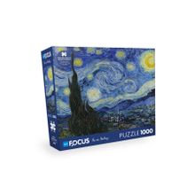 Blue Focus Starry Nıght 1000 Parça Puzzle