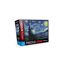 Blue Focus Starry Night 2000 Parça Puzzle