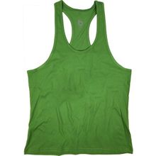Bluu Basic Fıstık Yeşili Fitness Gym Tank Top Erkek Sporcu Atleti