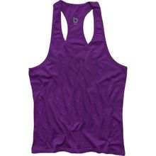 Bluu Basic Mor Fitness Gym Tank Top Erkek Sporcu Atleti