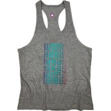 Bluu HMBLE Gri Fitness Gym Tank Top Erkek Sporcu Atleti