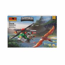BLX 3224 223 Parça Dinosaur Kanatlı Dinozorlar ve Helikopter