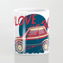 Bmw E30 Porselen Kupa Bardak
