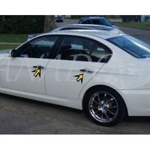 Bmw E60 2003 Üzeri Paslanmaz Çelik 4 Kapı Krom Kapı Kolu