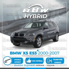 BMW X5 RBW Hybrid 2000-2007 Silecek Takımı