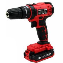 BN5 F-136 Profesyonel Darbeli 24 V Kırmızı Şarjlı Matkap