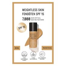 Bobbi Brown Walnut Spf 15 Skin Long Wear Weightles Fondöten