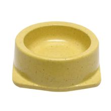 Bobo BO-3067Z Bambu 250 ml Sarı Köpek Mama Kabı