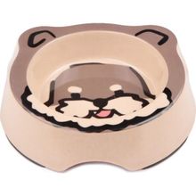 Bobo BO-3141Z Bambu 260 ml Gri Köpek Mama Kabı