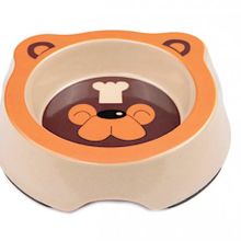 Bobo BO-3141Z Bambu 260 ml Turuncu Köpek Mama Kabı