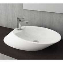 Bocchi 1021-002-0126 Vessel 72 cm M Beyaz Bataryalı Çanak Lavabo