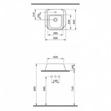Bocchi 1074-004-0126 Mat Siyah Firenze Batarya Banklı Çanak Lavabo