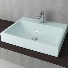 Bocchi 1077-029-0126 Scala 60 cm Mat Buz Mavi Tezgah Üstü Lavabo