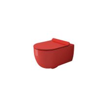 Bocchi 1416 019 0128 V Tondo Parlak Kırmızı Rimless Asma Klozet