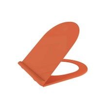 Bocchi A0330-012 Parlak Turuncu Yavaş Kapanır Pure Slim Klozet Kapağı
